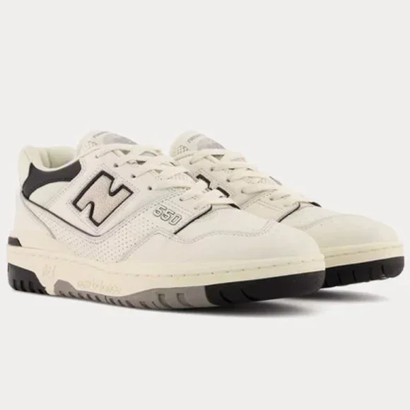 New Balance 550 'Sea Salt Black' - Barely Worn - Size 10.5 - Picture 1 of 8